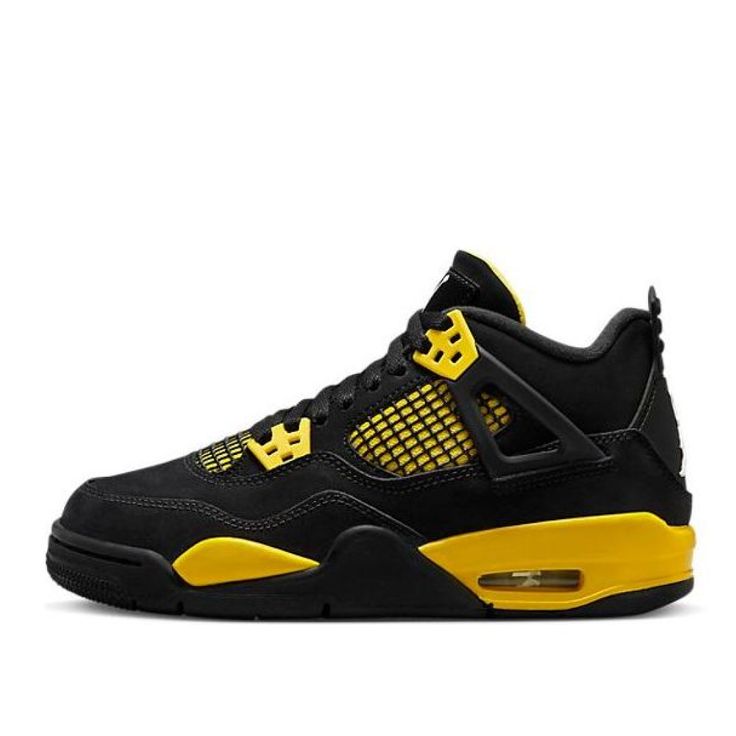 Jordan 4 Retro Thunder yellow