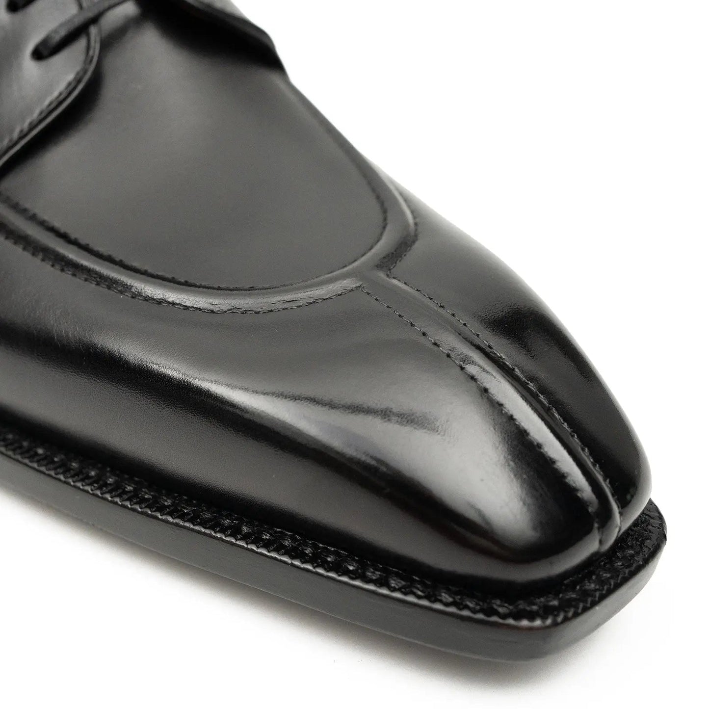 Men's Goodyear Welted Italian Calfskin Dress Shoes Black