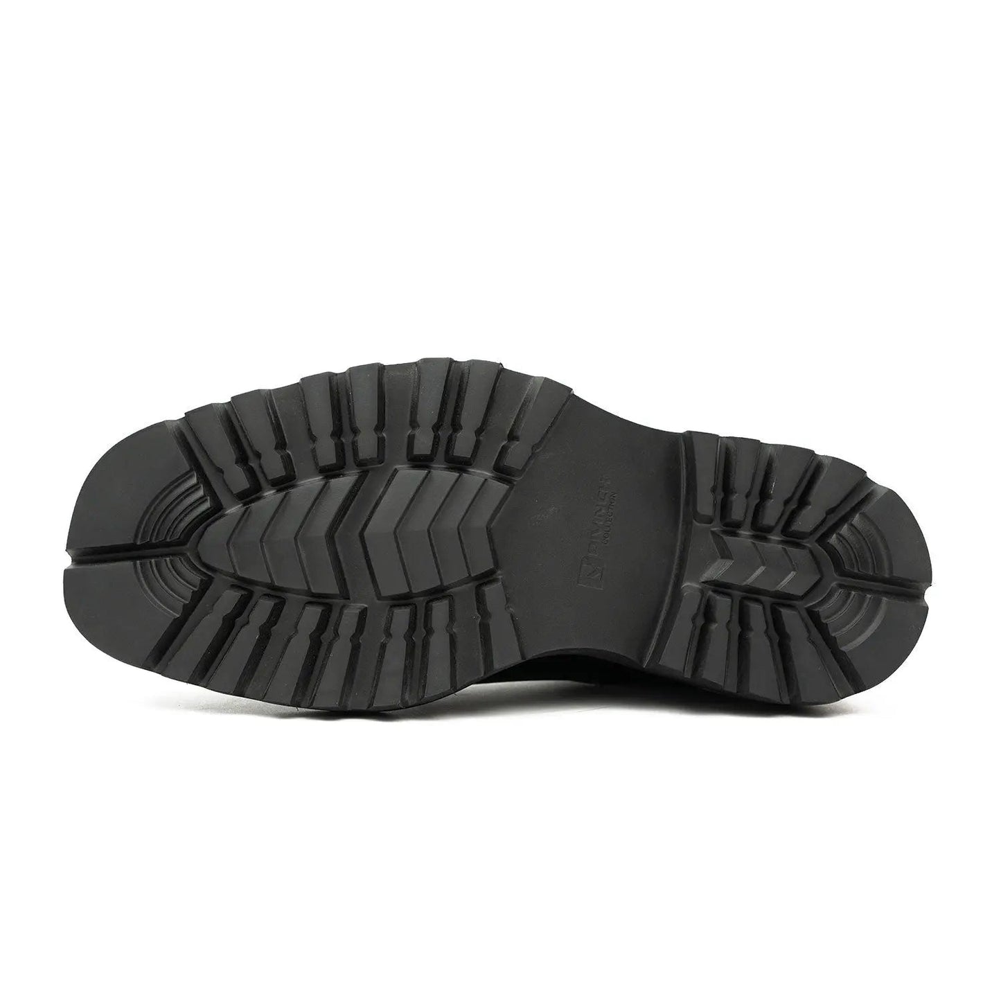 Derby Shoes Chunky 6cm heel boost Black