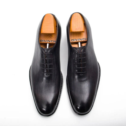 Seamless Goodyear Mens  Lron Gray Oxford Dress Shoes