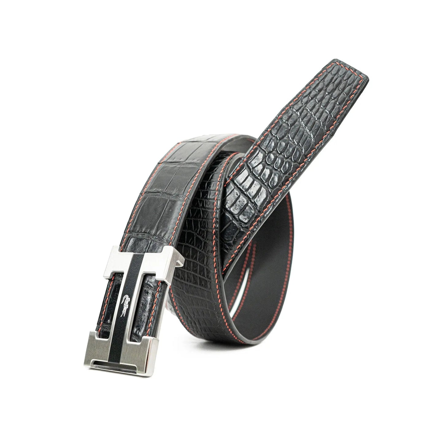 Handcrafted Alligator Leather Belts DVG116