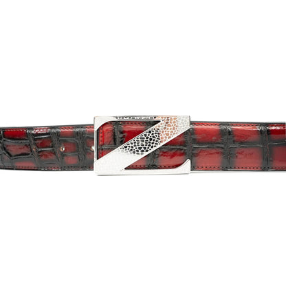 Handcrafted Alligator Leather Belts DVG134