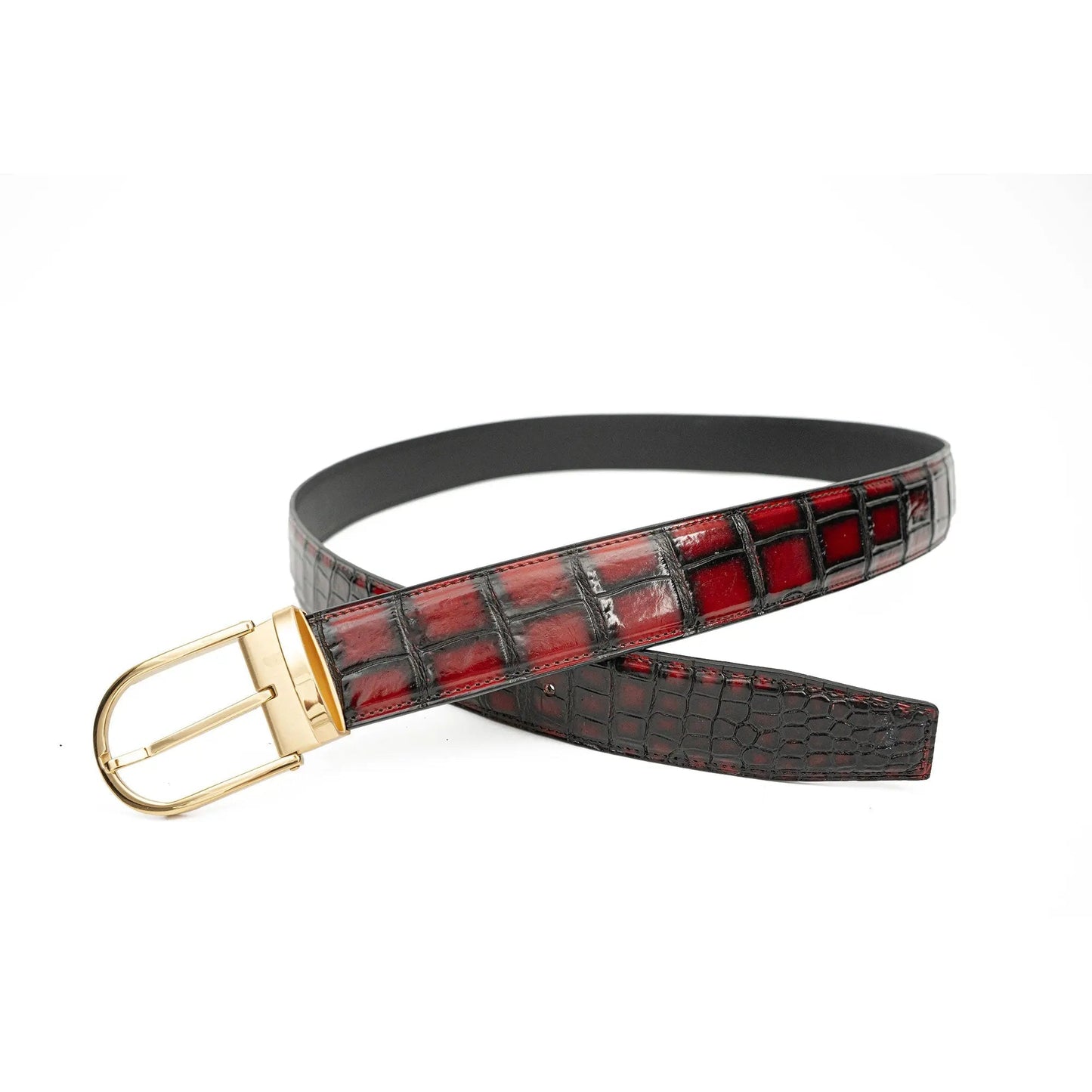 Handcrafted Alligator Leather Belts DVG311