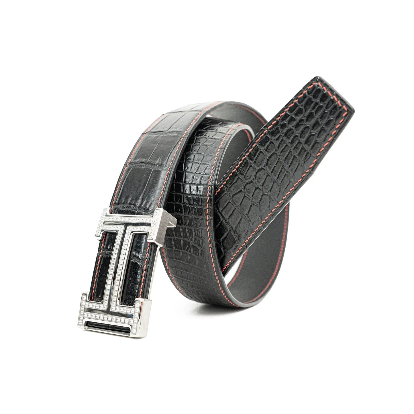 Handcrafted Alligator Leather Belts DVG80