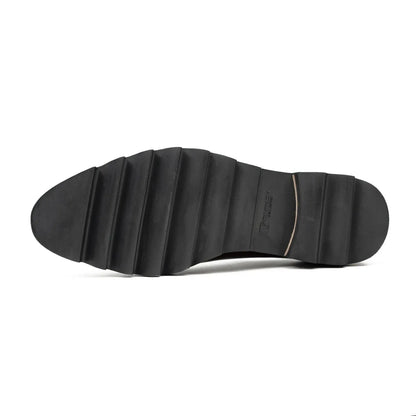 Handcrafted calfskin Oxford shoes Coffee