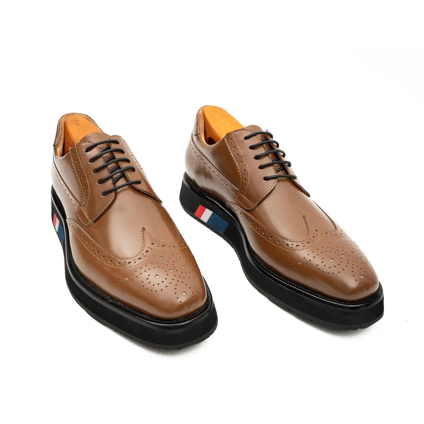 Men's Leather Platform Shoe